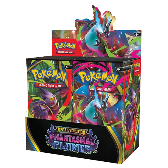 Pokémon TCG: Mega Evolution - Phantasmal Flames - (36 Booster) (EN) - The Pokémon Company International - Card Games