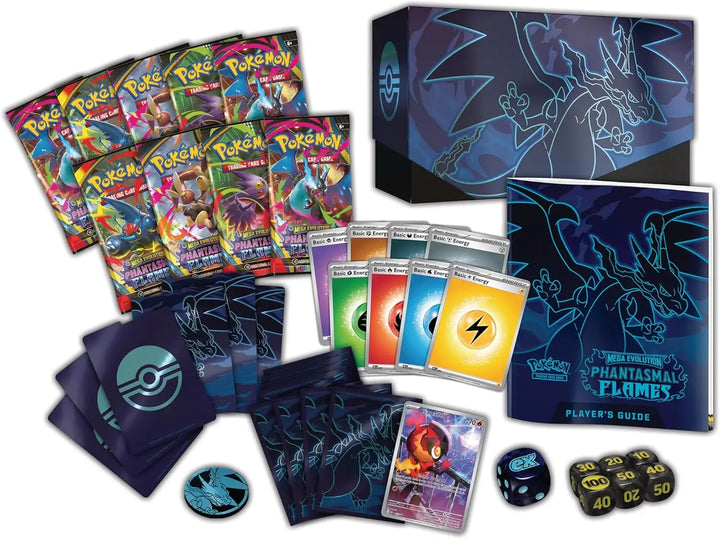 Pokémon TCG: Mega Evolution - Phantasmal Flames - Elite Trainer Box (EN) - The Pokémon Company International - Card