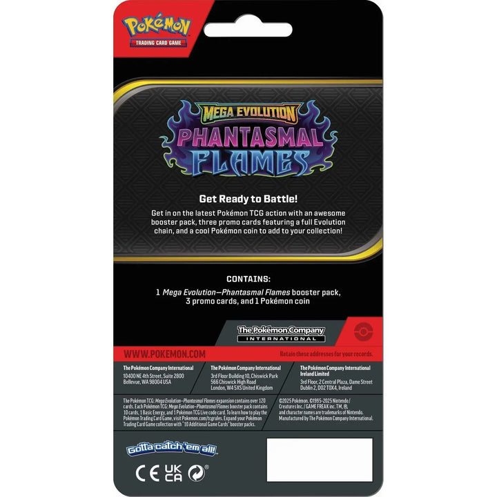 Pokemon TCG: Mega Evolution - Phantasmal Flames - Premium Checklane (EN) - Pokémon Company - Card Games