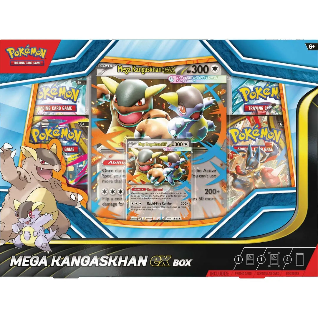 Pokemon TCG: Mega Kangaskhan ex Box (EN) - Pokémon Company - Card Games