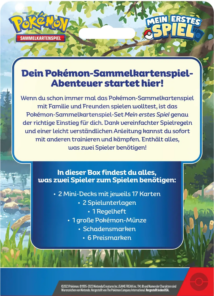 Pokémon TCG: Mein erstes Spiel - Schiggy & Glumanda (DE) - POKÉMON - Card Games