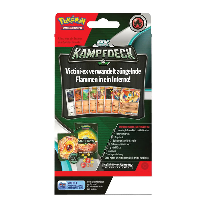 Pokémon TCG: Karmesin & Purpur - Kampfdeck - Miraidon EX und Victini EX (DE) - The Pokémon Company International - Card