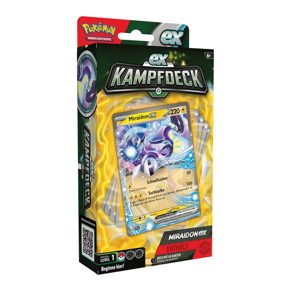 Pokémon TCG: Karmesin & Purpur - Kampfdeck - Miraidon EX und Victini EX (DE) - The Pokémon Company International - Card