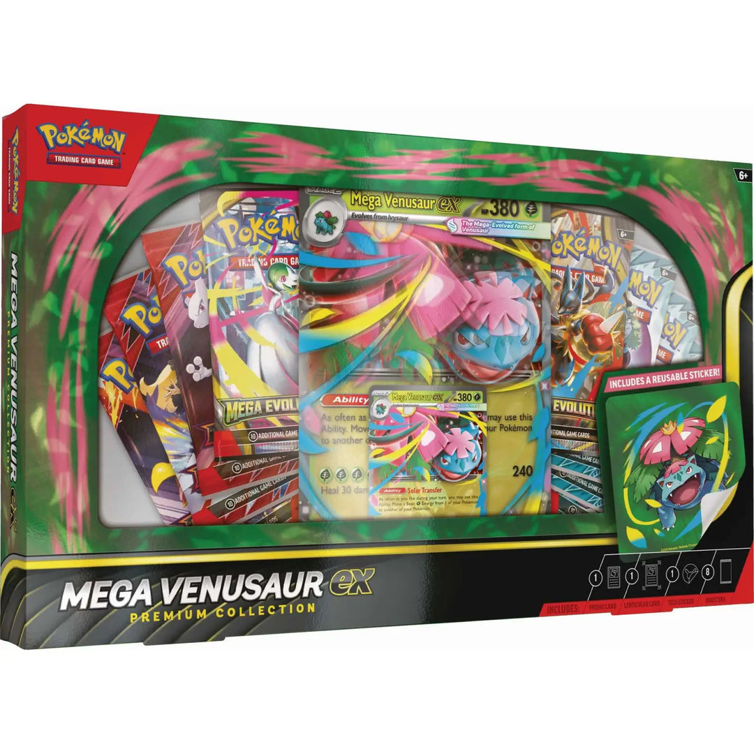 Pokemon TCG: Premium Collection - Mega Venusaur ex (EN) - Pokémon Company - Card Games