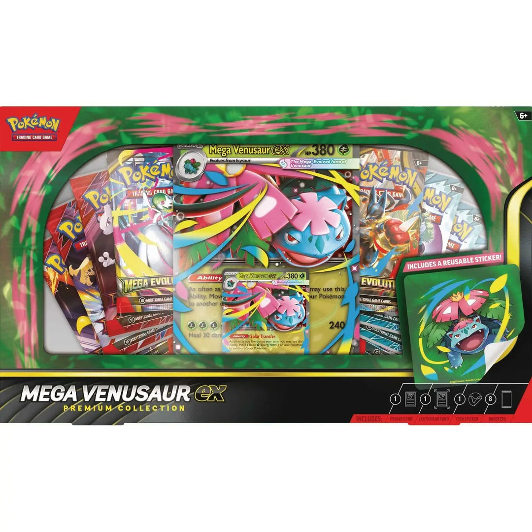 Pokemon TCG: Premium Collection - Mega Venusaur ex (EN) - Pokémon Company - Card Games
