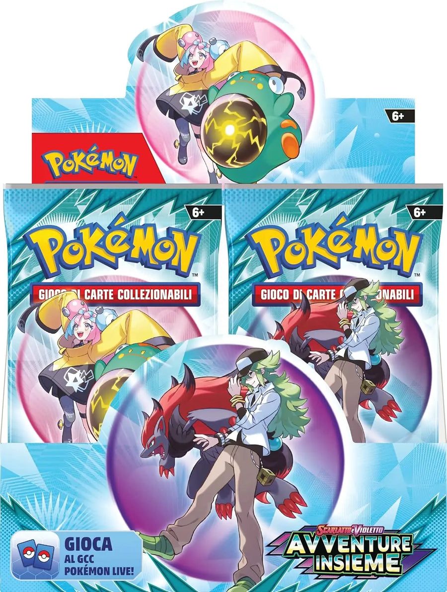 Pokémon TCG: Scarlatto e Violetto - Avventure Insieme - Booster (IT) - The Pokémon Company International - Card Games