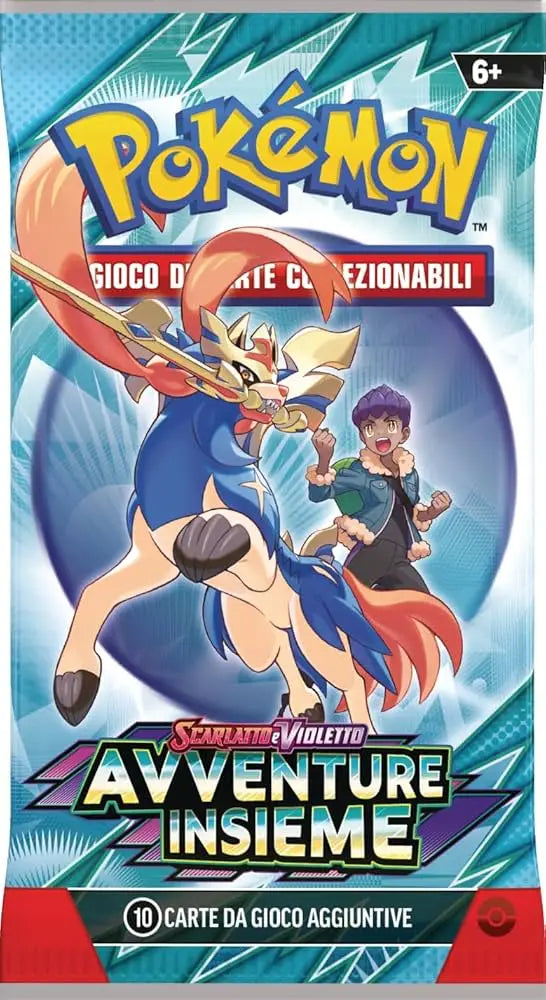 Pokémon TCG: Scarlatto e Violetto - Avventure Insieme - Booster (IT) - The Pokémon Company International - Card Games