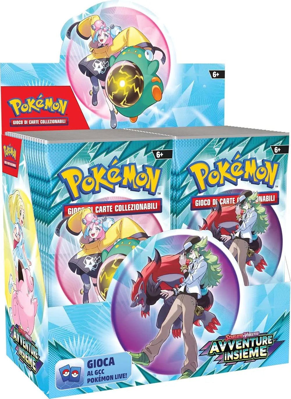Pokémon TCG: Scarlatto e Violetto - Avventure Insieme - Booster (IT) - The Pokémon Company International - Card Games