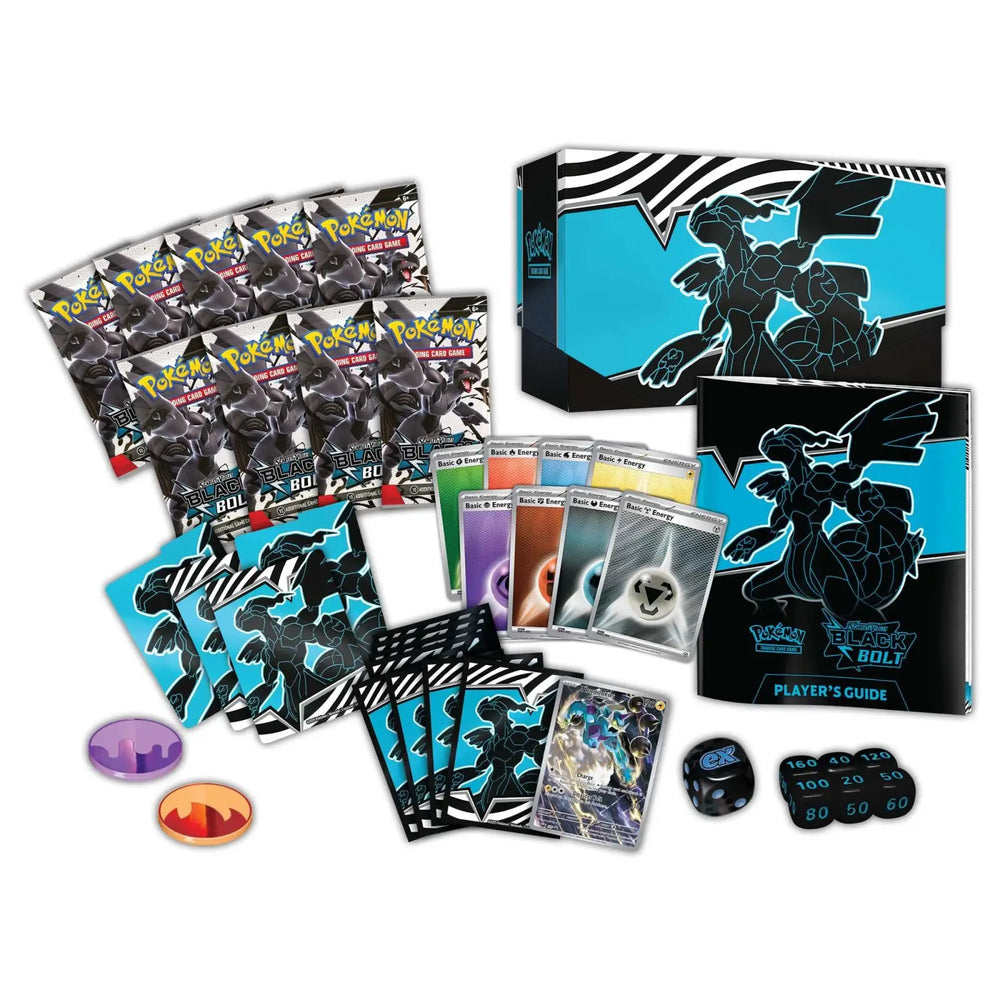 Pokémon TCG: Scarlet & Violet Black Bolt Elite Trainer Box Zekrom (EN) Pokémon Company Card Games