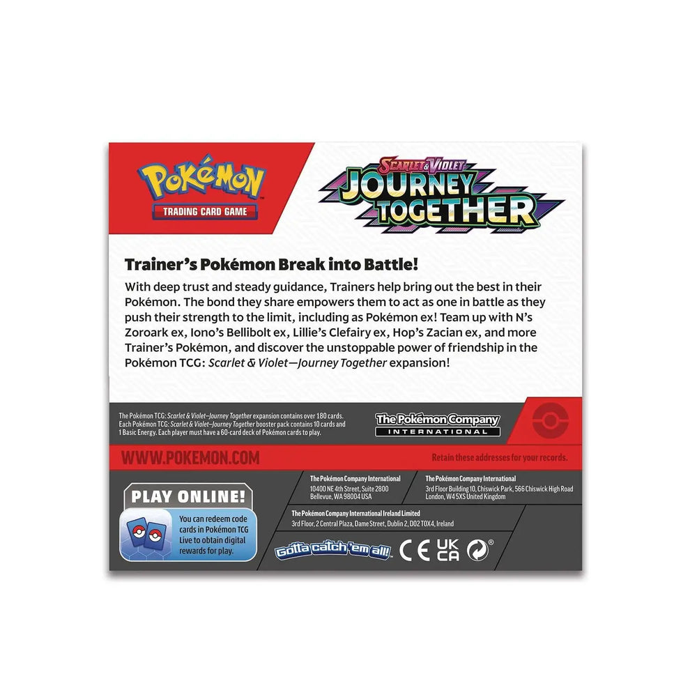 Pokémon TCG: Scarlet & Violet - Journey Together - Booster Display (36 Booster) (EN) - Pokémon Company - Card Games