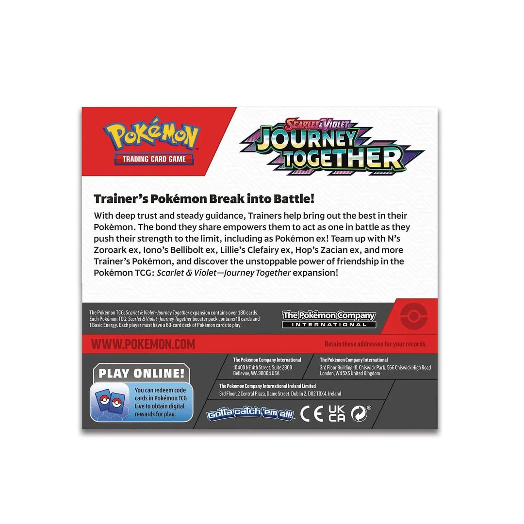Pokémon TCG: Scarlet & Violet - Journey Together - Booster Display (36 Booster) (EN) - Pokémon Company - Card Games