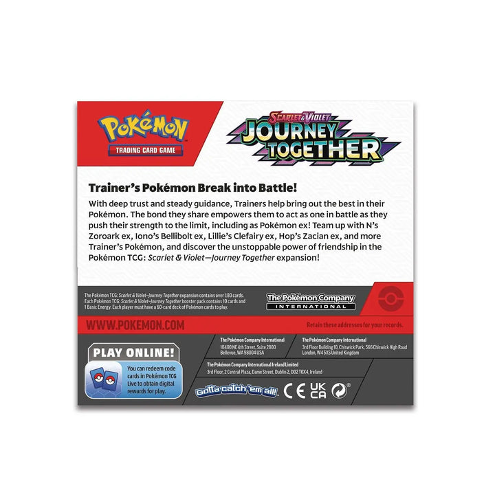 Pokémon TCG: Scarlet & Violet - Journey Together - Booster Display (36 Booster) (EN) - Pokémon Company - Card Games