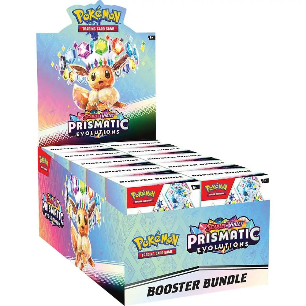Pokémon TCG: Scarlet & Violet Prismatic Evolutions Booster Bundle (EN) Pokémon Company Card Games