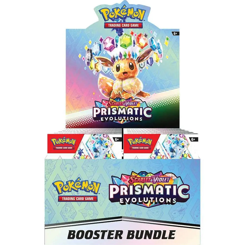 Pokémon TCG: Scarlet & Violet Prismatic Evolutions Booster Bundle (EN) Pokémon Company Card Games