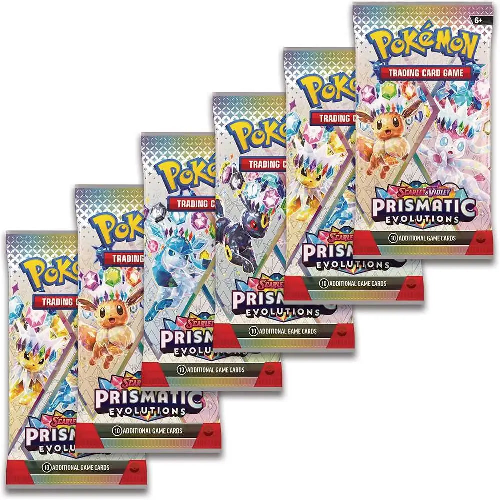 Pokémon TCG: Scarlet & Violet Prismatic Evolutions Booster Bundle (EN) Pokémon Company Card Games