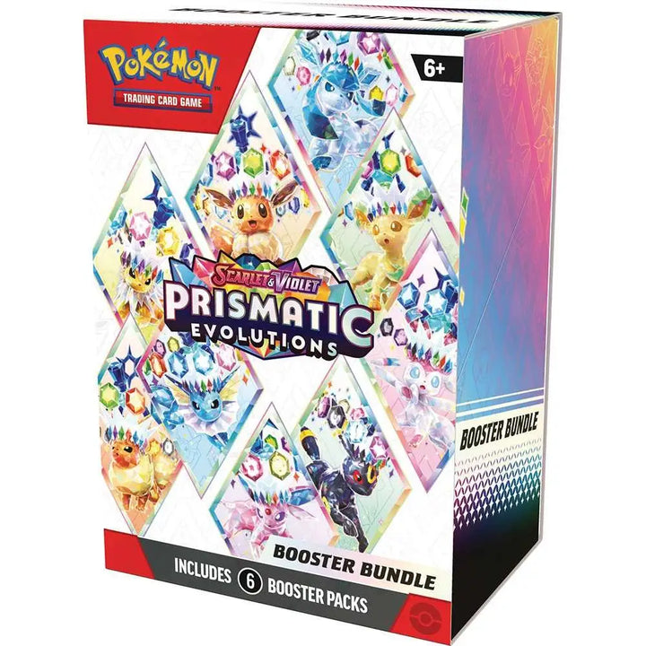 Pokémon TCG: Scarlet & Violet Prismatic Evolutions Booster Bundle (EN) Pokémon Company Card Games