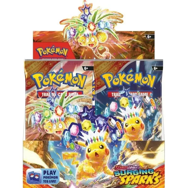 Pokémon TCG: Scarlet & Violet - Surging Sparks - Booster Display (36 Booster) (EN) - The Pokémon Company International