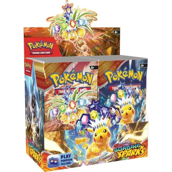 Pokémon TCG: Scarlet & Violet - Surging Sparks - Booster Display (36 Booster) (EN) - The Pokémon Company International