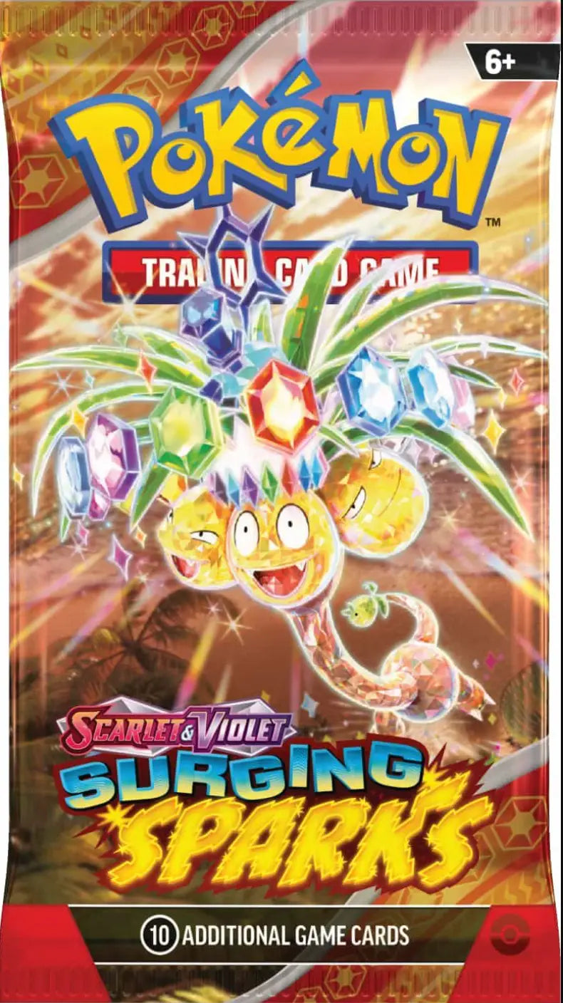 Pokémon TCG: Scarlet & Violet - Surging Sparks - Booster (EN) - The Pokémon Company International - Card Games