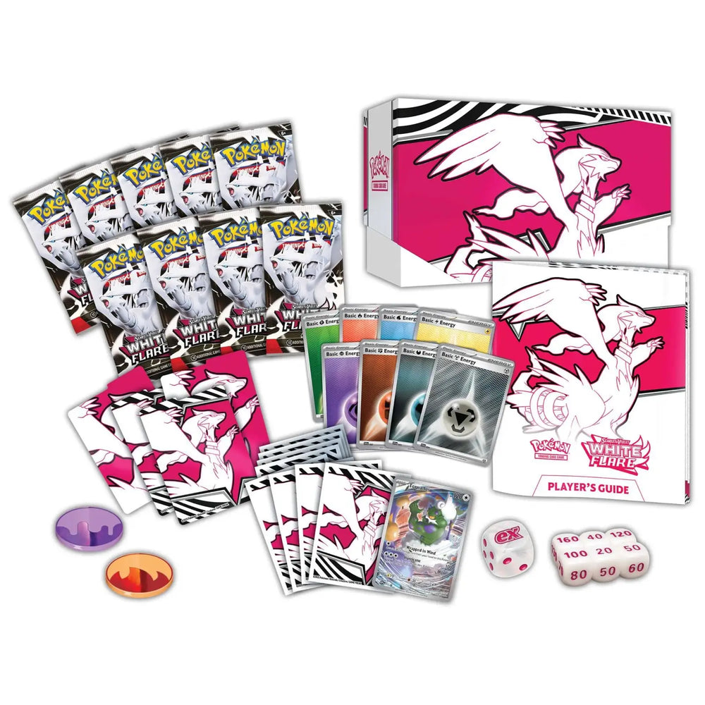 Pokémon TCG: Scarlet & Violet White Flare Elite Trainer Box Reshiram (EN) Pokémon Company Card Games