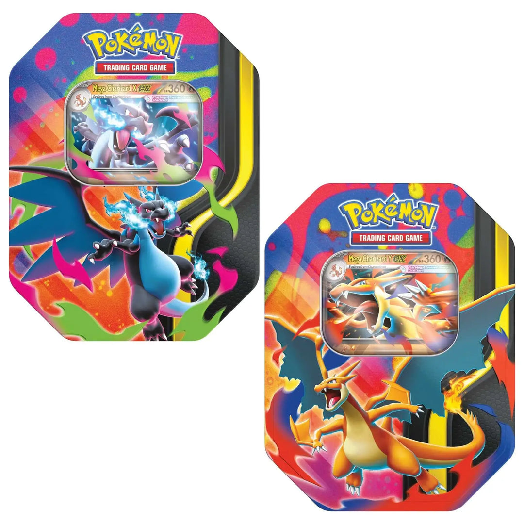 Pokémon TCG: Tin - Mega Charizard ex (EN) - The Pokémon Company International - Card Games