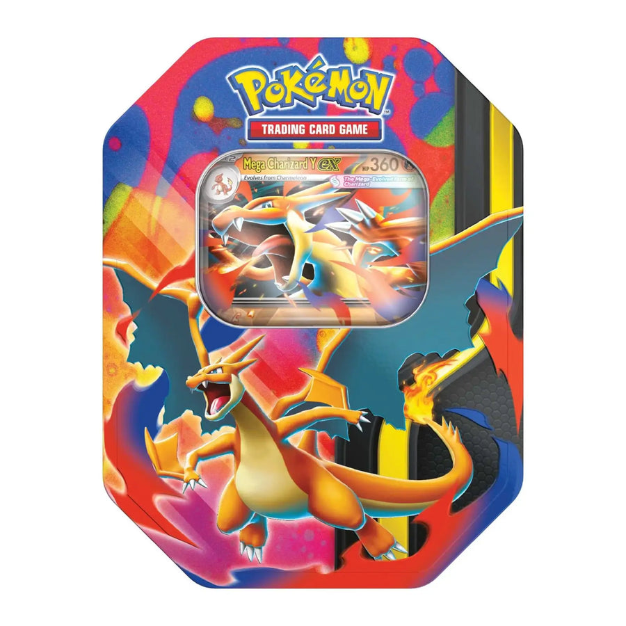 Pokémon TCG: Tin - Mega Charizard ex (EN) - The Pokémon Company International - Card Games