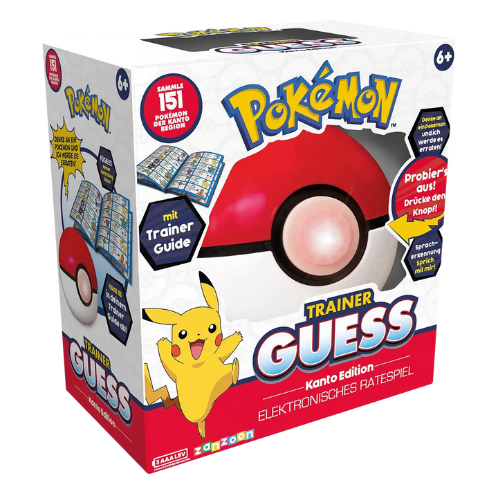 Pokémon: Trainer Guess - Kanto (DE) - Zanzoon - Board Games