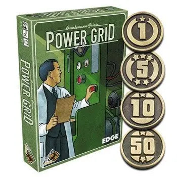 Power Grid: Metal Coins - Moedas & Co. - Coins