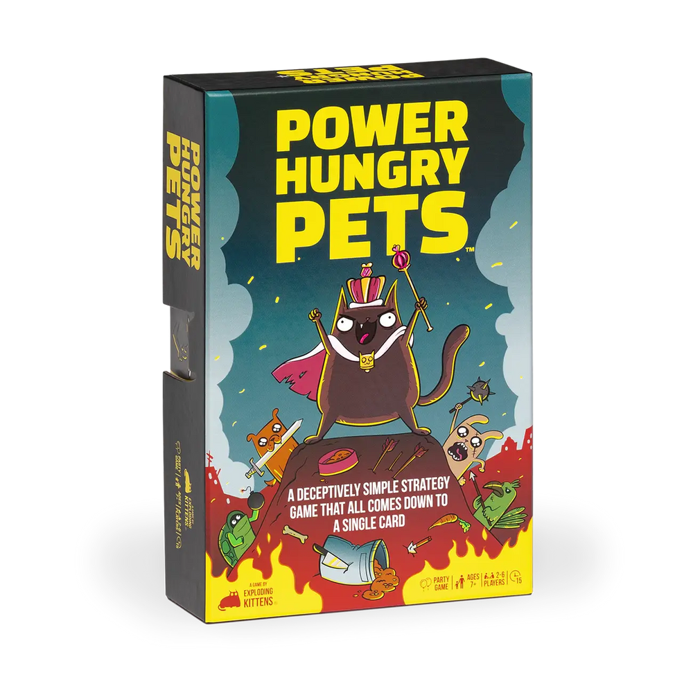 Power Hungry Pets (EN) - Exploding Kittens - Board Games