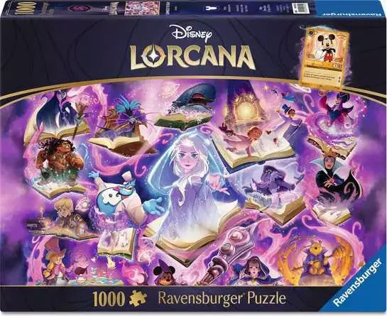Puzzle: Disney Lorcana - Glimmers of the Realm - Amethyst (1’000) - Ravensburger - Puzzle