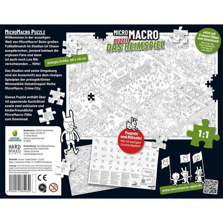 Puzzle: MicroMacro - Das Heimspiel (500) - Edition Spielwiese - Puzzle