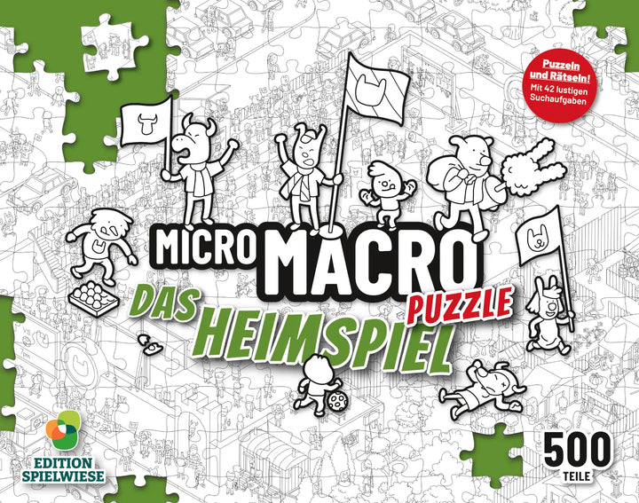 Puzzle: MicroMacro - Das Heimspiel (500) - Edition Spielwiese - Puzzle
