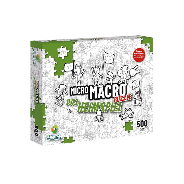 Puzzle: MicroMacro - Das Heimspiel (500) - Edition Spielwiese - Puzzle