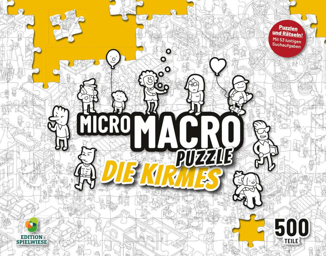 Puzzle: MicroMacro - Die Kirmes (500) - Edition Spielwiese - Puzzle