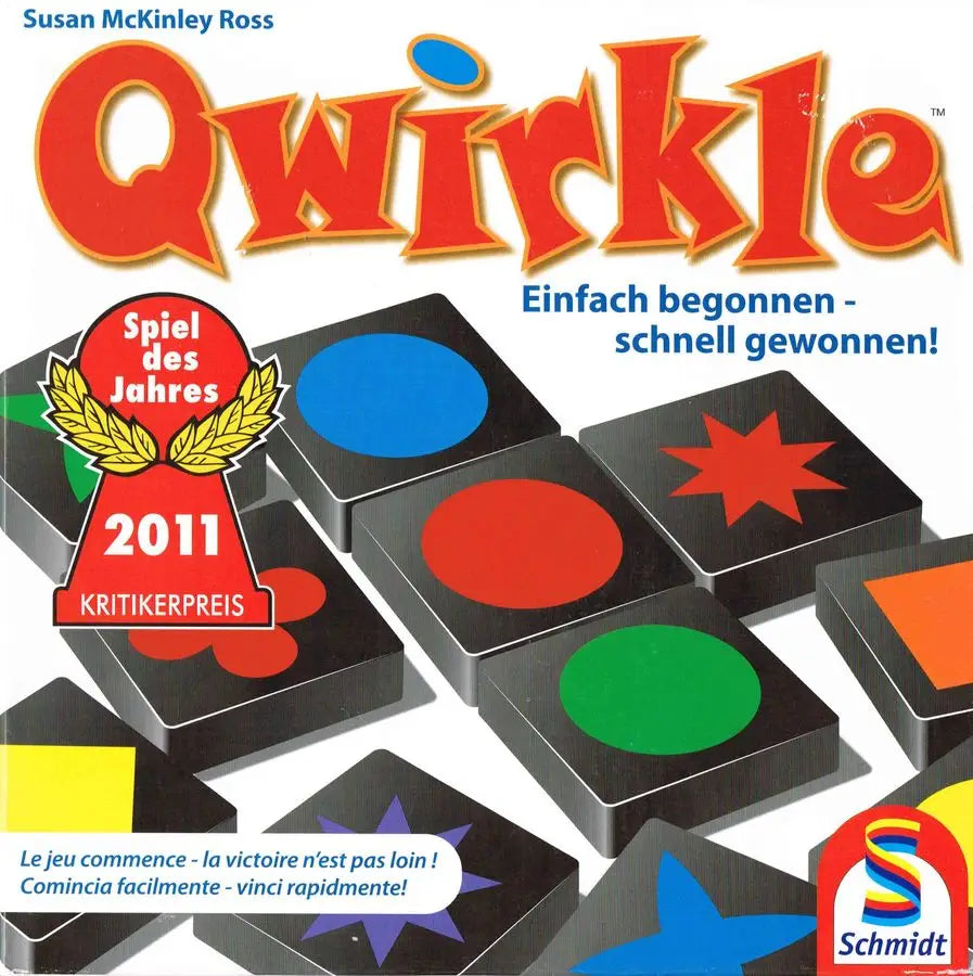 Qwirkle (DE/FR/IT) Schmidt Spiele Board Games