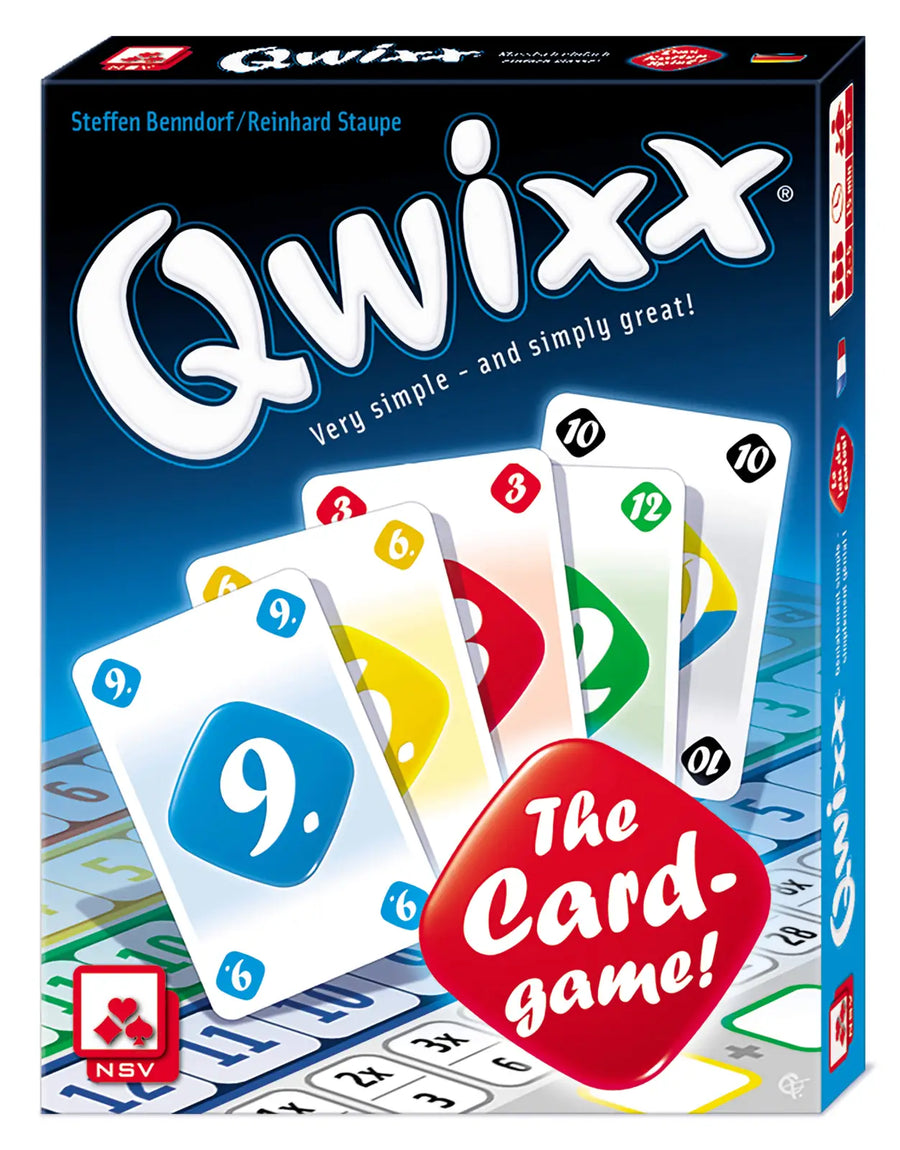 Qwixx The Card Game (DE/FR/EN/IT) - Nürnberger-Spielkarten-Verlag - Board Games
