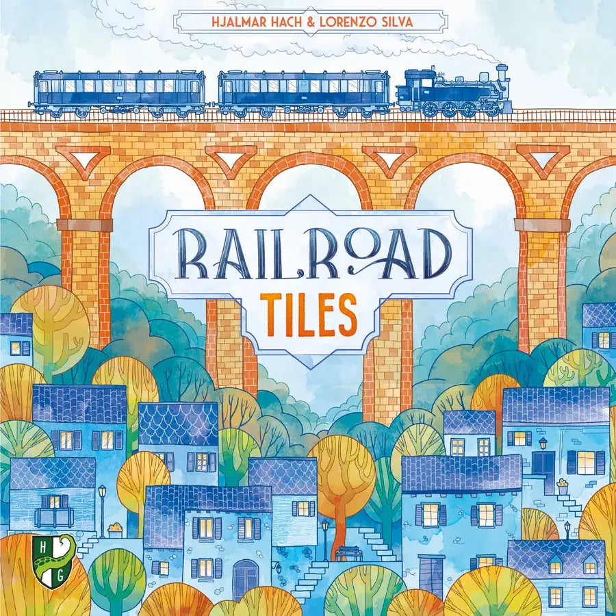Railroad Tiles: Core Game (EN) - Horrible Guild - Board Games