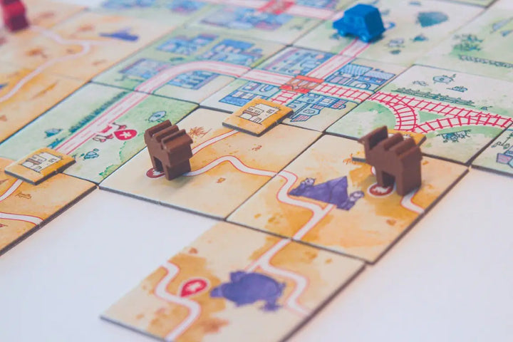 Railroad Tiles: Desert (EN) - Horrible Guild - Board Games