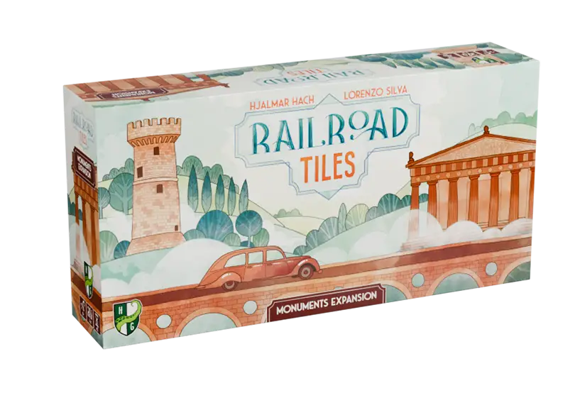 Railroad Tiles: Monuments (EN) - Horrible Guild - Board Games
