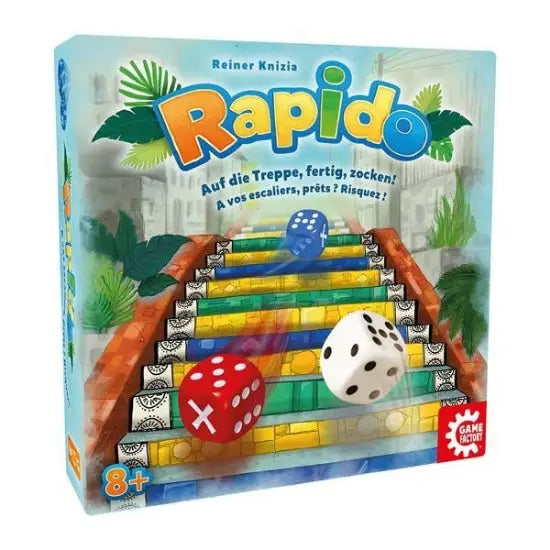 Rapido (DE/EN/FR/IT) Game Factory Board Games