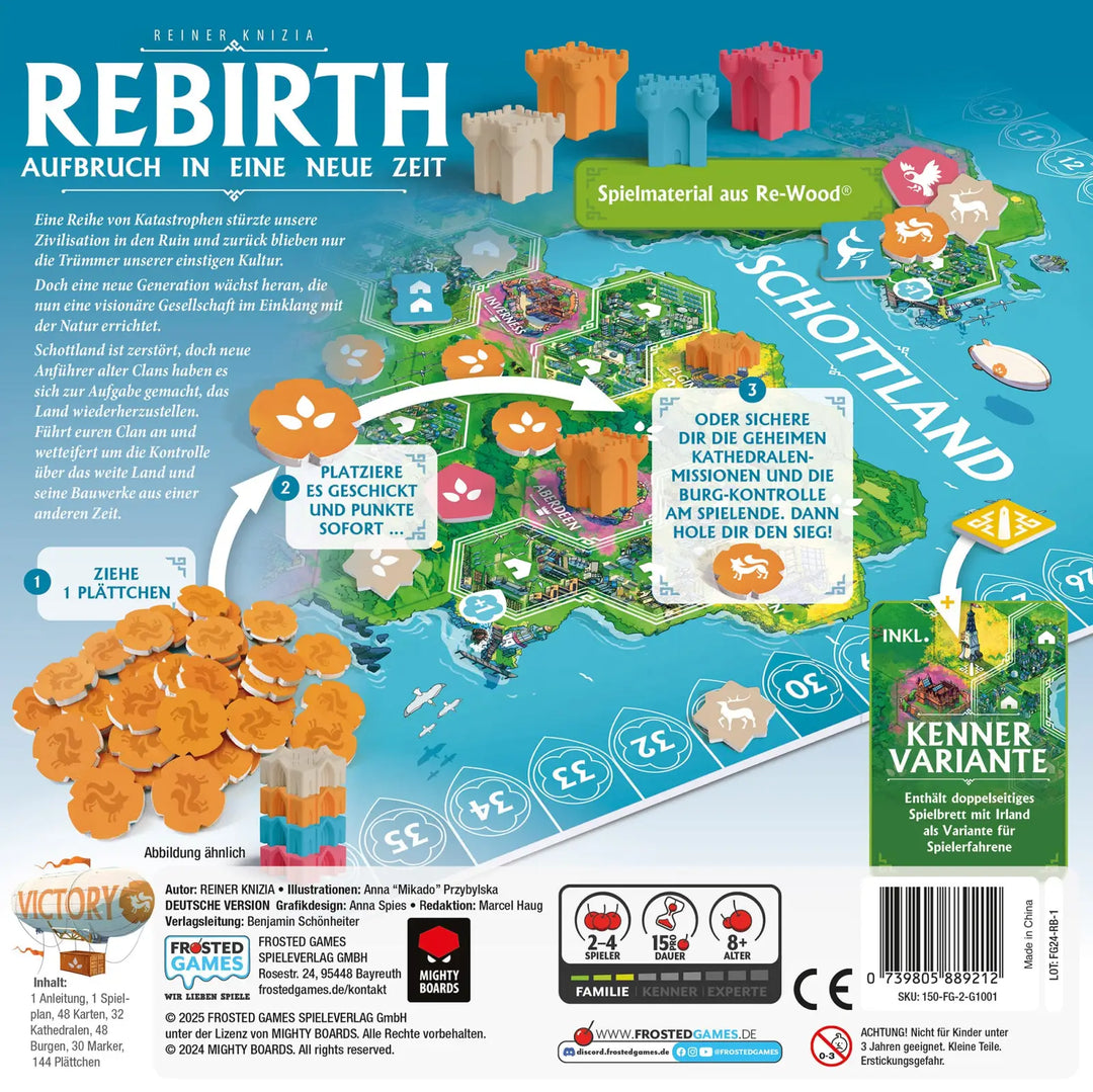 Rebirth: Aufbruch in eine neue Zeit (DE) - Frosted Games - Board Games