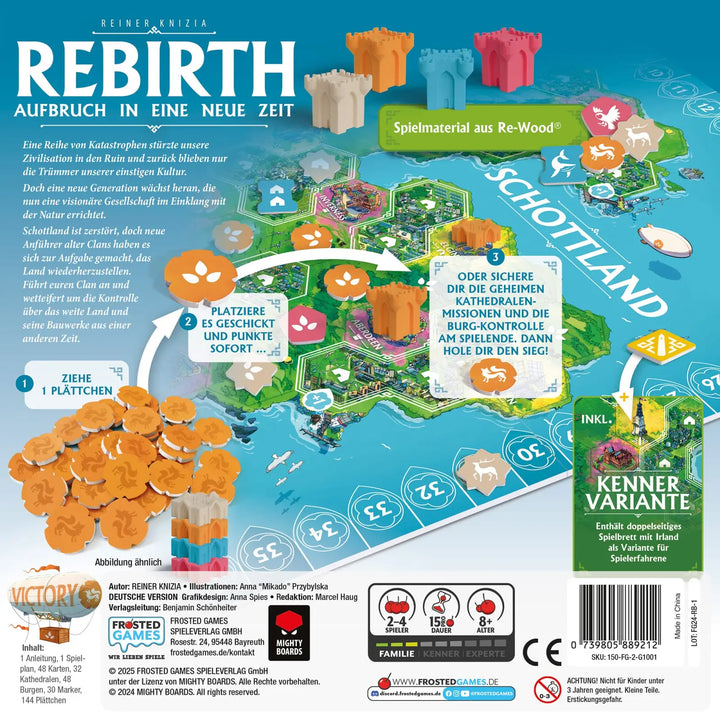 Rebirth: Aufbruch in eine neue Zeit (DE) - Frosted Games - Board Games