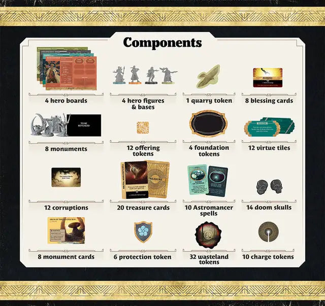 Return to Dark Tower: Covenant Kickstarter Expansions (EN) - Restoration Games - Board Games