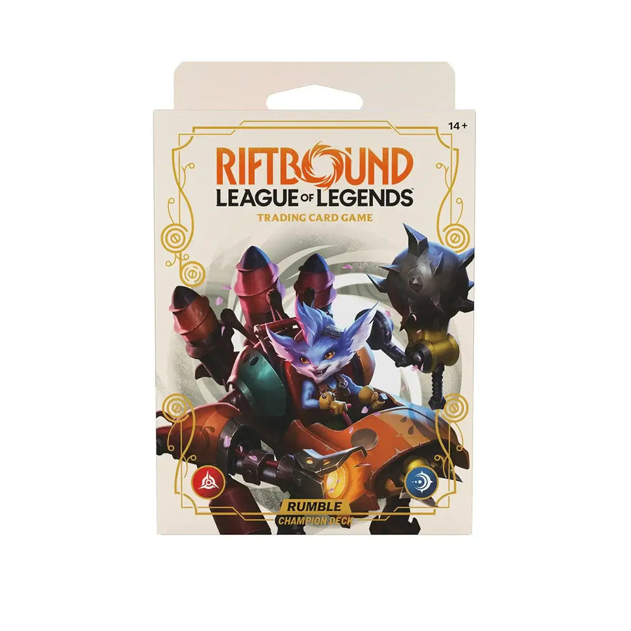 Riftbound League of Legends TCG: Spiritforged Champion Deck Rumble (EN) UVS Games Card Games