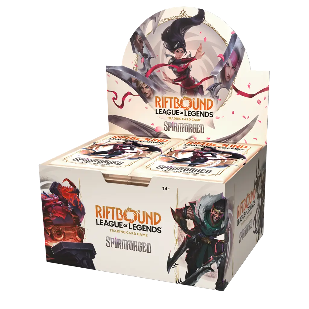 Riftbound - League of Legends TCG: Spiritforged- Display (24 Booster) (EN) - UVS Games - Card Games