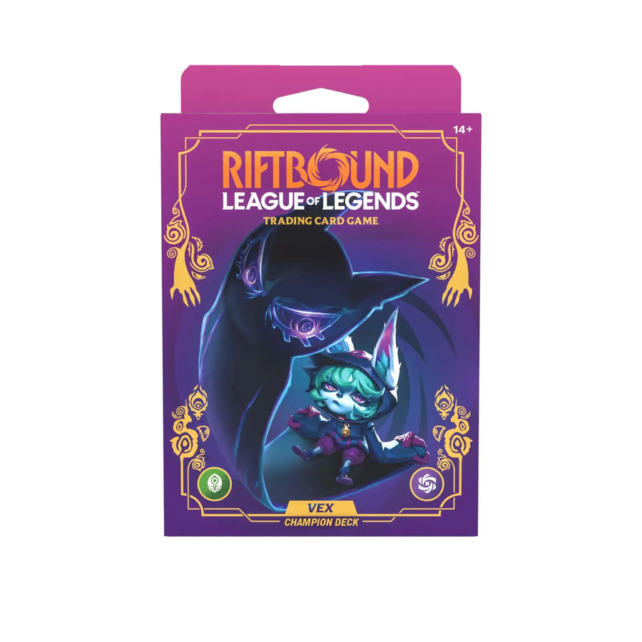 Riftbound - League of Legends TCG: Unleashed - Champion Deck - Vex (EN) - UVS Games - Card Games