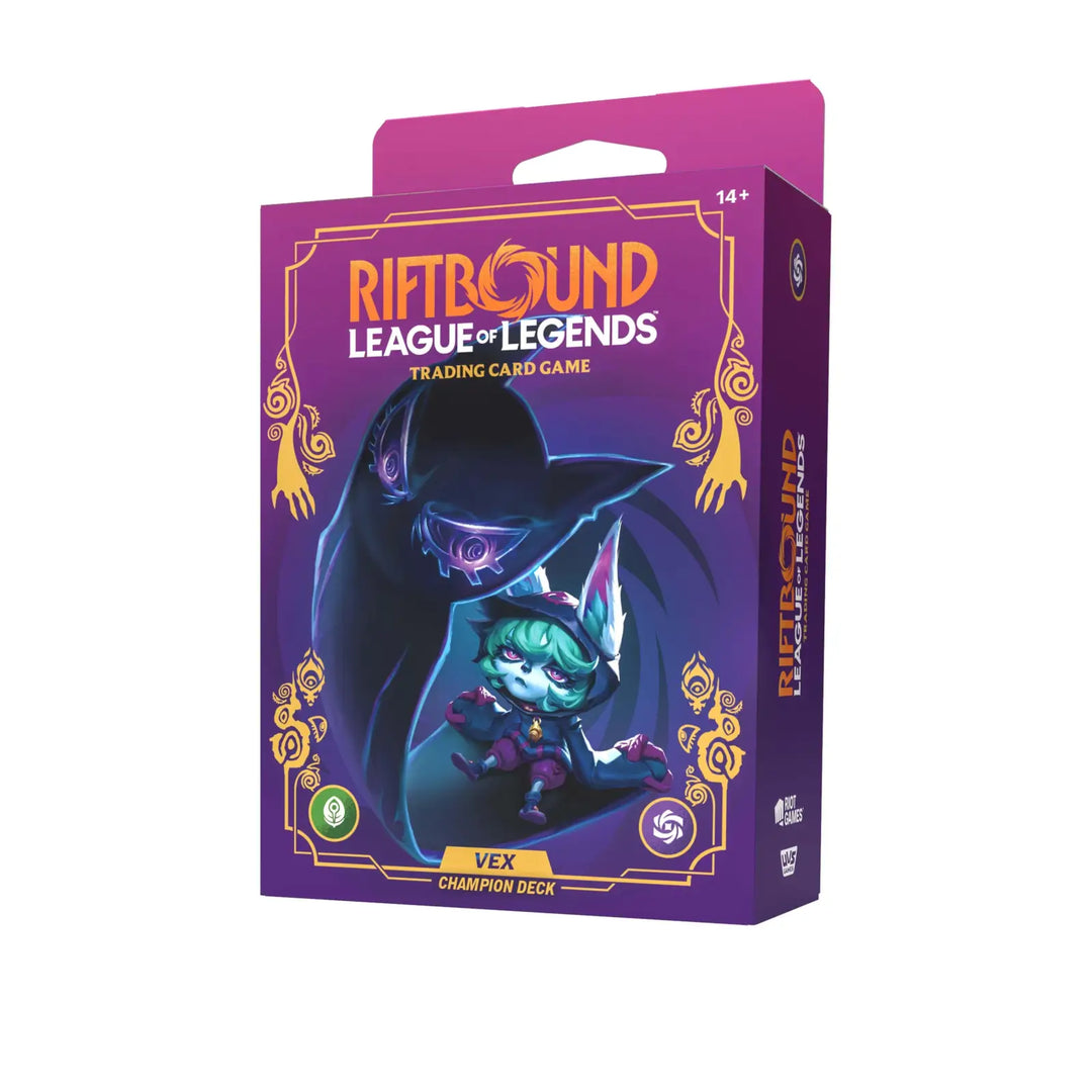 Riftbound - League of Legends TCG: Unleashed - Champion Deck - Vex (EN) - UVS Games - Card Games