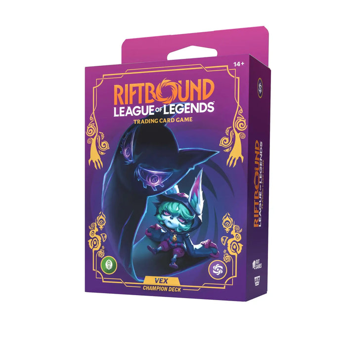 Riftbound - League of Legends TCG: Unleashed - Champion Deck - Vex (EN) - UVS Games - Card Games
