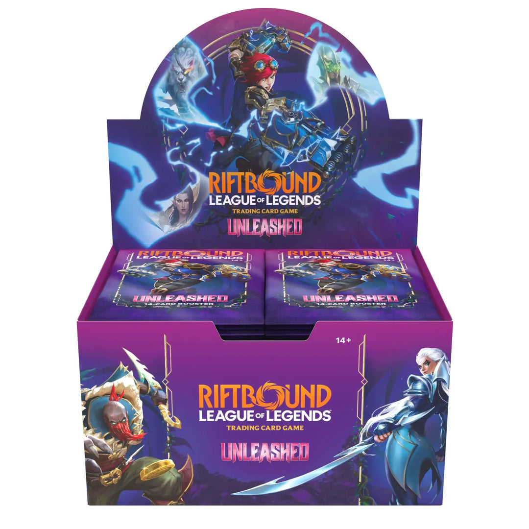 Riftbound - League of Legends TCG: Unleashed - Display (24 Booster) (EN) - UVS Games - Card Games