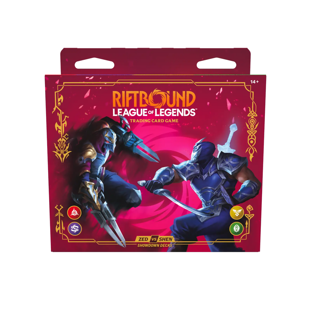 Riftbound - League of Legends TCG: Vendetta - Champion Deck Showdown - Zed vs Shen (EN) - UVS Games - Card Games
